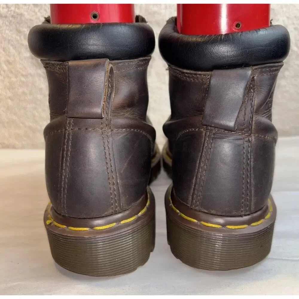Dr. Martens Men's 939 Leather Made in England 8-Eye Ben Boots Size 6
